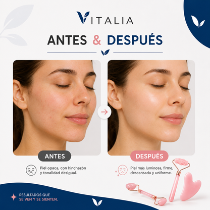 Set masajeador facial 3 en 1