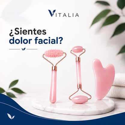 Set masajeador facial 3 en 1